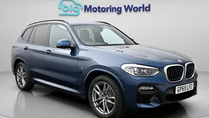 Used BMW X3 M Sport 190 HP (139 kW) 2019 Blue SUV