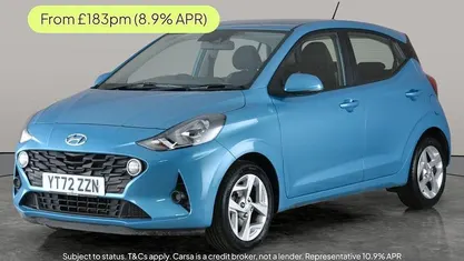 Turquoise Used 2022 Hyundai i10 SE Hatchback | £12,494 (Fair price)