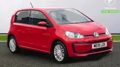 Used VW up! move up! 60 HP (44 kW) 2018 Red Hatchback