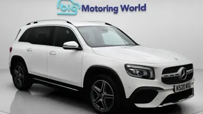 Begagnad Mercedes GLB220 AMG line 190 HK (139 kW) 2020 Vit SUV