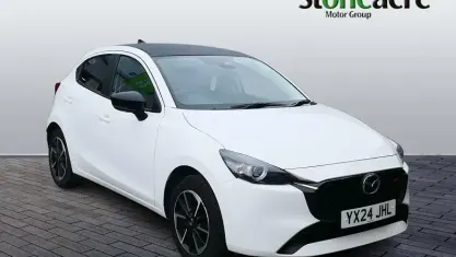 Used Mazda 2 Homura-Aka 116 HP (85 kW) 2024 White Hatchback