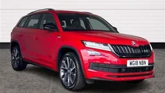 Red Used 2018 Skoda Kodiaq SportLine SUV | £21,250 (Fair price)