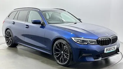 Used BMW 320 Sport Line 190 HP (139 kW) 2019 Blue Estate