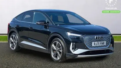 Used Audi Q4 Sportback e-tron S-Line 150 kW (204 HP) 2022 Black SUV