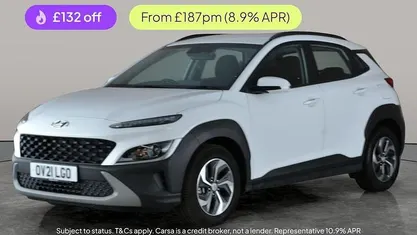 White Used 2021 Hyundai Kona SE SUV | £14,369 (Good price)