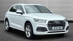 White Used 2019 Audi Q5 S-Line SUV | £24,195 (Fair price)