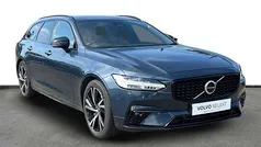 Blue Used 2022 Volvo V90 R-Design Estate | £27,200 (Fair price)
