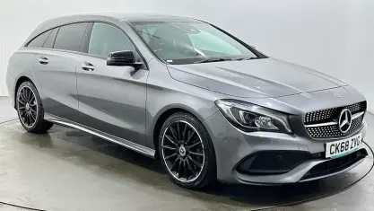 Used Mercedes CLA220 AMG line 170 HP (125 kW) 2018 Grey Coupe