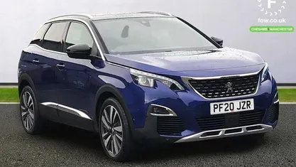 Blue Used 2020 Peugeot 3008 Premium Estate | £16,999 (Fair price)