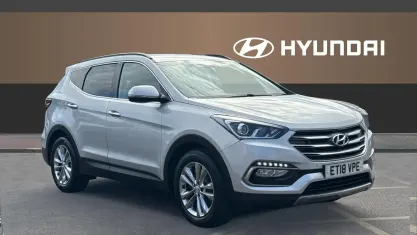 Used Hyundai Santa Fe Premium 200 HP (147 kW) 2018 Silver SUV