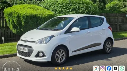 Used Hyundai i10 Premium 87 HP (63 kW) 2016 White Hatchback