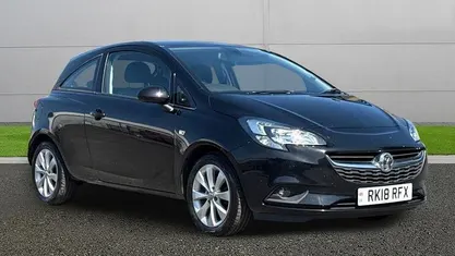 Used Vauxhall Corsa 75 HP (55 kW) 2018 Black Hatchback