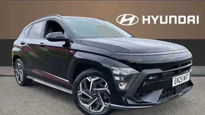 Used Hyundai Kona N Line 138 HP (101 kW) 2025 Black SUV