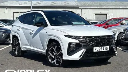 Used Hyundai Tucson N Line 215 HP (158 kW) 2025 White SUV