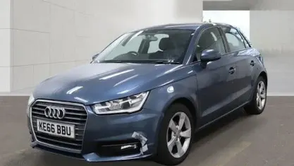 Used Audi A1 Sportback Sport 95 HP (69 kW) 2017 Blue Hatchback