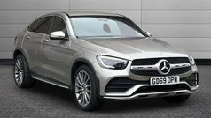 Silver Used 2020 Mercedes GLC300 AMG Line Premium Coupe | £33,150 (Fair price)