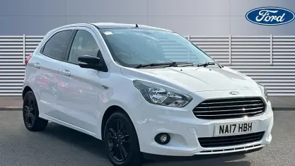 Used Ford Ka Plus Zetec 86 HP (63 kW) 2017 White Hatchback