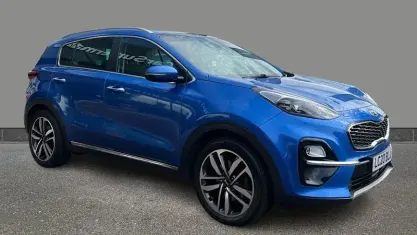 Used Kia Sportage 136 HP (100 kW) 2020 Blue SUV