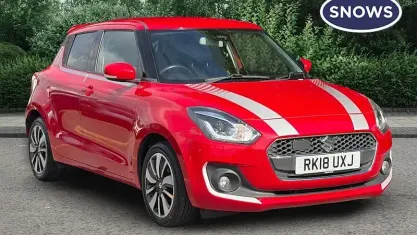 Używany Suzuki Swift SZ5 111 KM (81 kW) 2018 Czerwony Hatchback