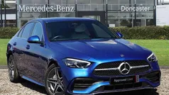 Blue Used 2024 Mercedes C200 AMG line Sedan | £32,595 (Fair price)