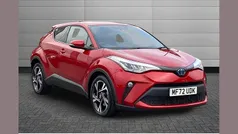 Scarlet flare Used 2022 Toyota C-HR Design SUV | £19,261 (Fair price)