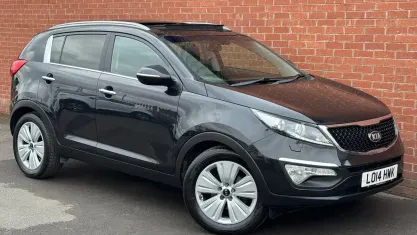 Used Kia Sportage 116 HP (85 kW) 2014 Black SUV