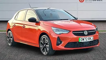 Used Vauxhall Corsa-e GS Line 100 kW (136 HP) 2022 Orange Hatchback