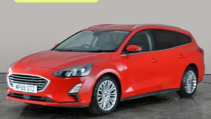 Red Used 2019 Ford Focus Titanium X Estate | £9,150 (Fair price)
