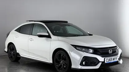 Used Honda Civic Sport Plus 182 HP (133 kW) 2019 White Hatchback