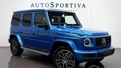 Used Mercedes G400 AMG Line Premium Plus 330 HP (242 kW) 2022 Blue SUV