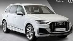 White Used 2022 Audi Q7 S-Line SUV | £39,500 (Fair price)