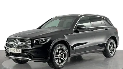 Used Mercedes GLC300 AMG line 258 HP (189 kW) 2020 Black SUV