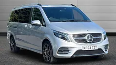 Silver Used 2024 Mercedes V220 AMG line MPV | £64,750 (Fair price)
