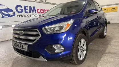Used Ford Kuga Titanium 150 HP (110 kW) 2017 Blue SUV