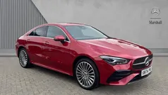 Red Used 2024 Mercedes CLA250e AMG Line Premium Sedan | £29,980 (Fair price)