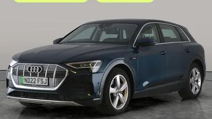Used Audi e-tron Advanced 300 kW (408 HP) 2022 Blue SUV