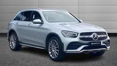 Silver Used 2022 Mercedes GLC220 AMG Line Premium SUV | £28,844 (Fair price)