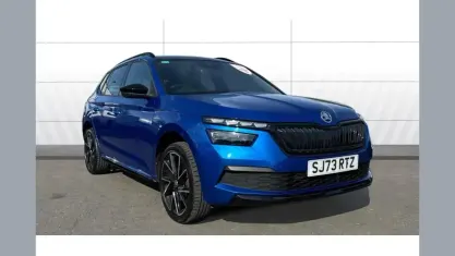 Used Skoda Kamiq Monte Carlo 150 HP (110 kW) 2023 Blue SUV