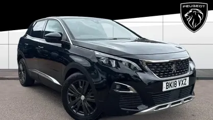 Used Peugeot 3008 GT-line 165 HP (121 kW) 2018 Black SUV