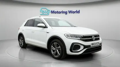 Used VW T-Roc R-line 150 HP (110 kW) 2024 White SUV