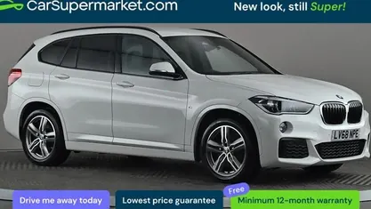 Used BMW X1 M Sport 190 HP (139 kW) 2018 White SUV