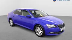 Blue Used 2018 Skoda Superb SE Technology Hatchback | £11,849 (Good price)