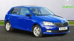 Blue Used 2021 Skoda Fabia SE Hatchback | £10,499 (Good price)