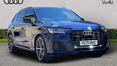 Blue Used 2022 Audi Q7 Black Edition SUV | £43,037 (Fair price)