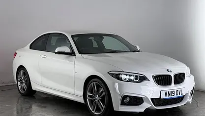 Used BMW 218 M Sport 150 HP (110 kW) 2019 White Coupe