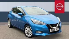 Blue Used 2019 Nissan Micra Acenta Hatchback | £9,008 (Fair price)