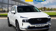 White Used 2024 Hyundai Santa Fe Ultimate SUV | £38,990 (Fair price)