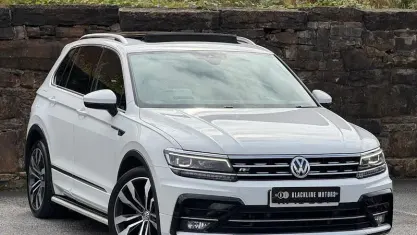 Used VW Tiguan R-line 150 HP (110 kW) 2018 White SUV