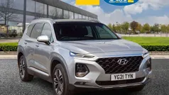 Silver Used 2021 Hyundai Santa Fe Premium SE SUV | £27,331 (Good price)