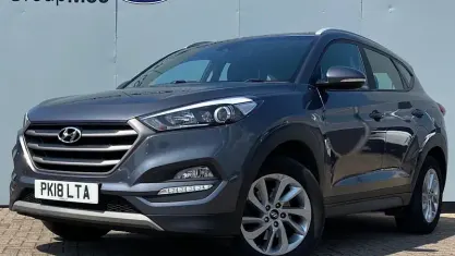 Used Hyundai Tucson SE 177 HP (130 kW) 2018 Grey SUV